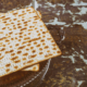 Jewish matza on Passover unleavened bread