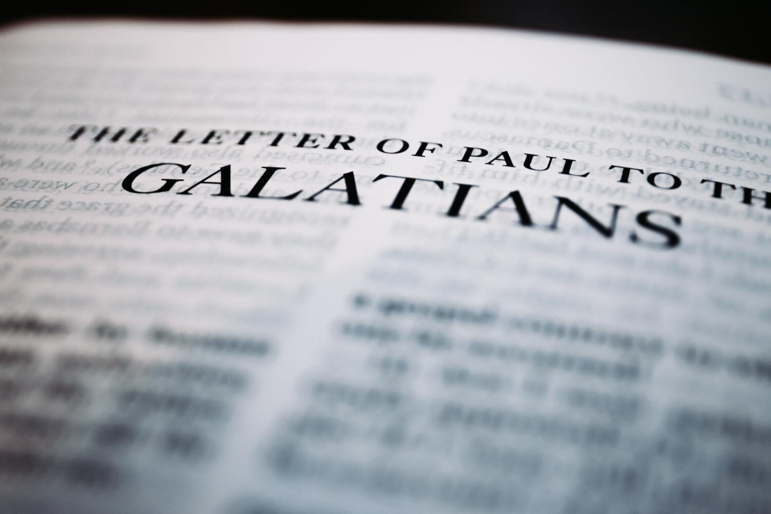 The book of Galatians