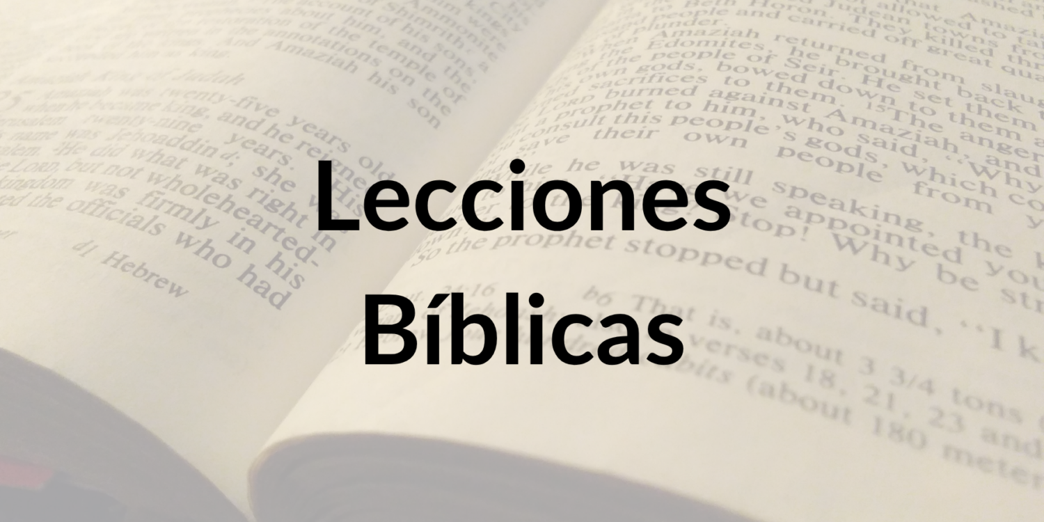 Copy of Bible Lessons-spanish