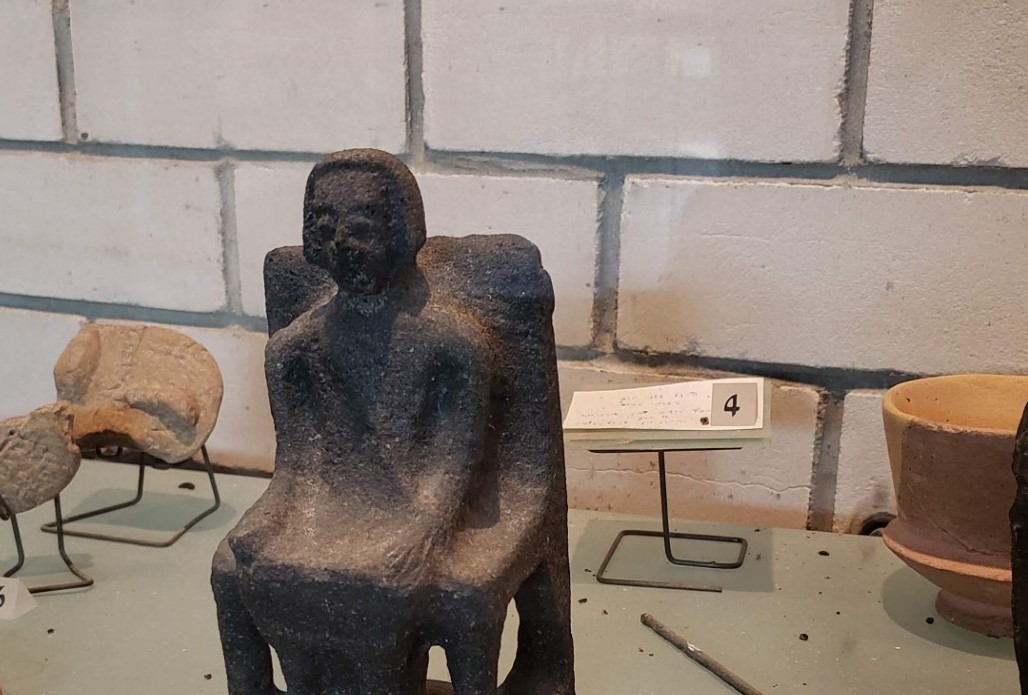 Baal statue - Hazor museum Israel CP (2)