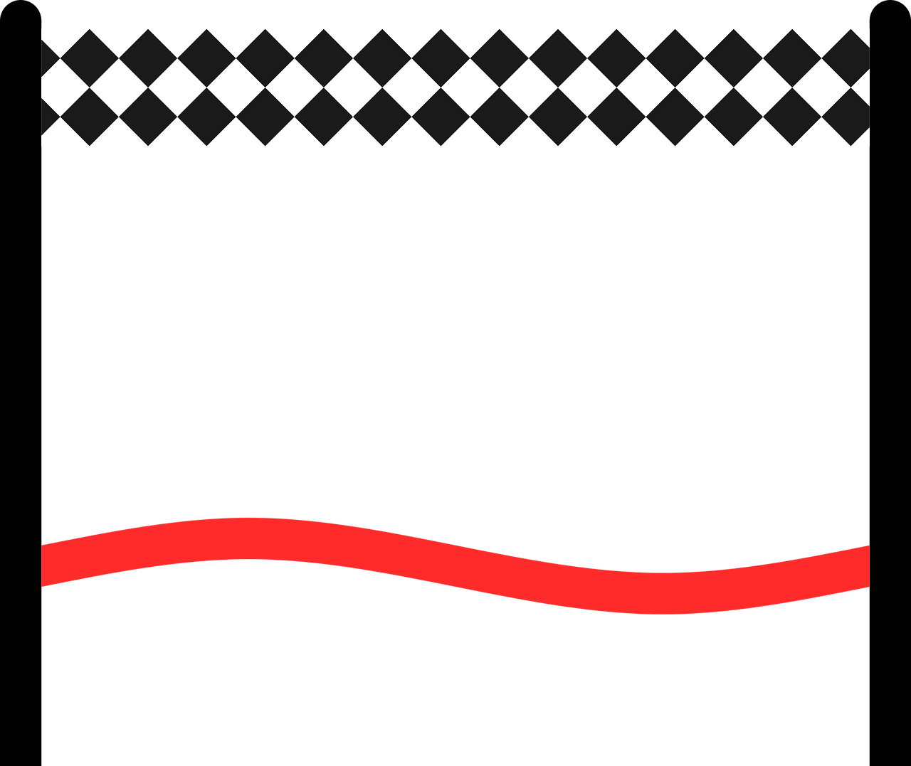 finish line