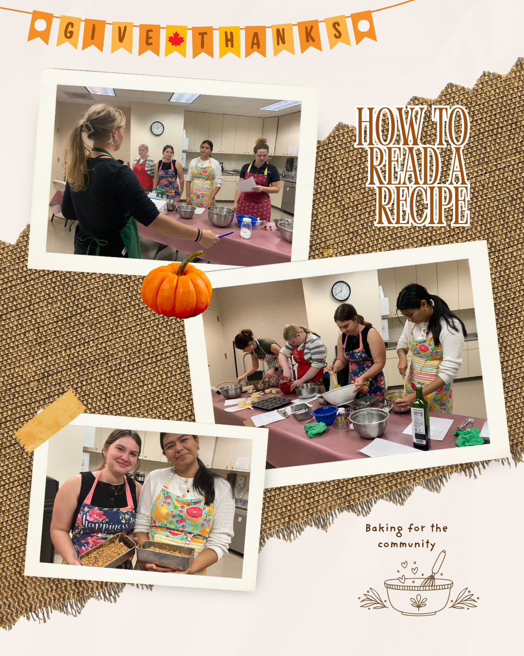 How to read a recipe