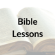 Bible Lessons Menu Option